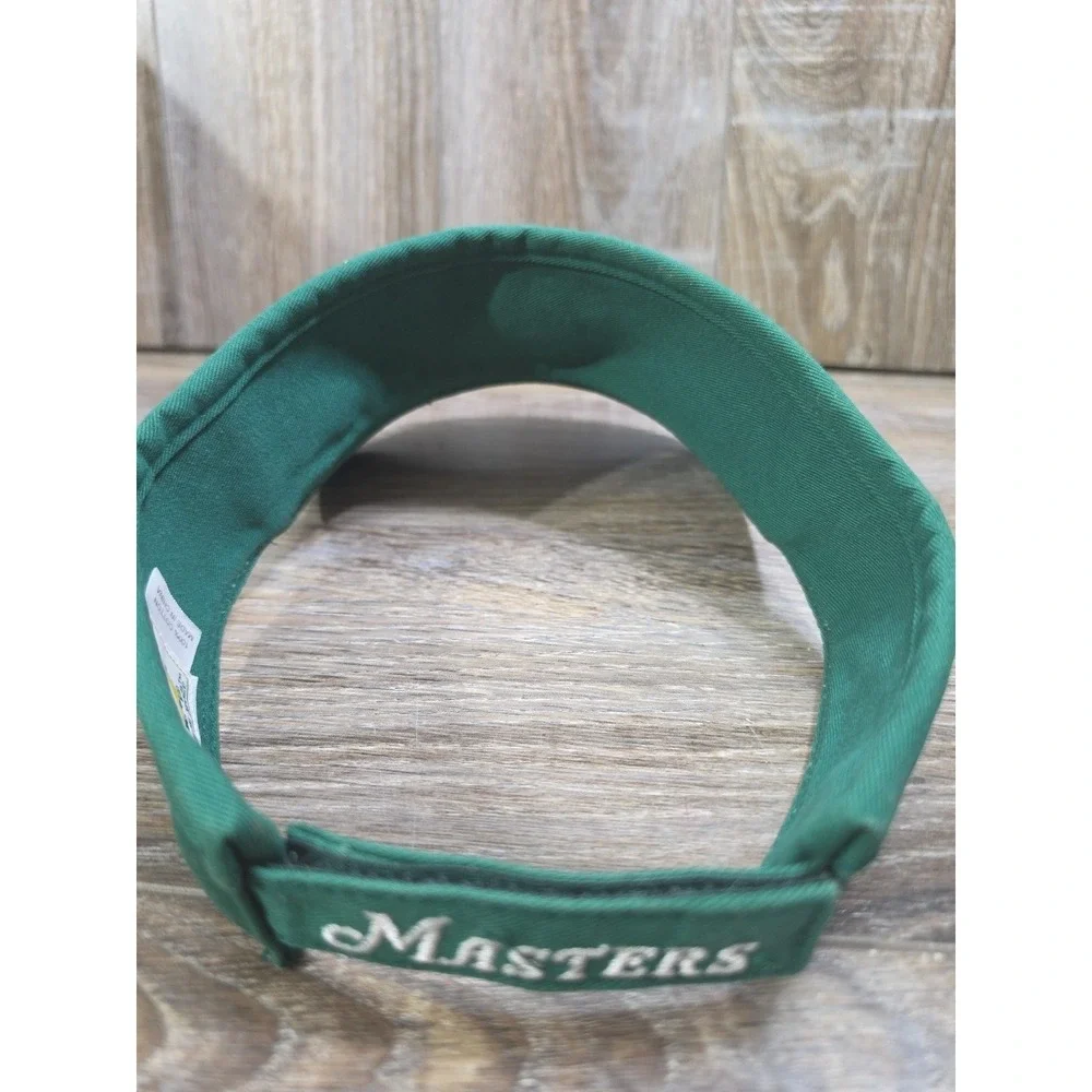 Masters‎ Augusta National Visor Hat American Needle Golf Logo Strap Adjustable
